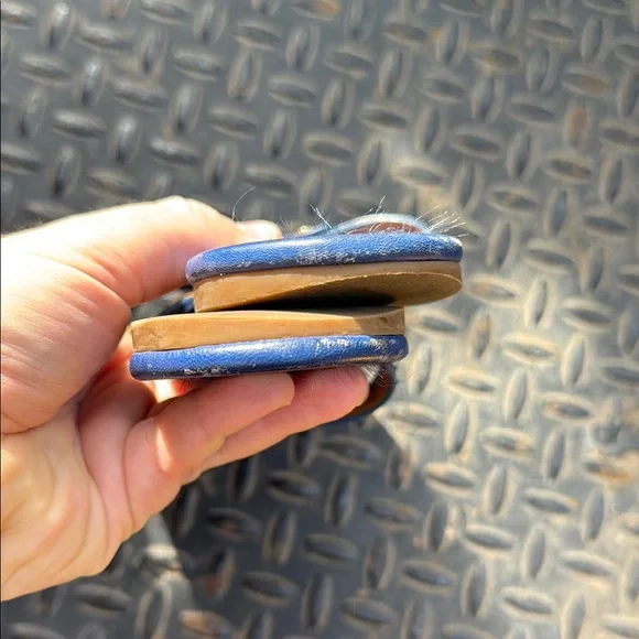 Tory Burch Blue Sandals with Elegant Design - Picture 10 of 11